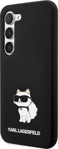 Karl Lagerfeld Etui Karl Lagerfeld KLHCS24MSNCHBCK Samsung Galaxy S24+ Plus hardcase Silicone Choupette czarny/black 2