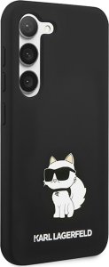 Karl Lagerfeld Etui Karl Lagerfeld KLHCS24MSNCHBCK Samsung Galaxy S24+ Plus hardcase Silicone Choupette czarny/black 4