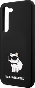 Karl Lagerfeld Etui Karl Lagerfeld KLHCS24MSNCHBCK Samsung Galaxy S24+ Plus hardcase Silicone Choupette czarny/black 6