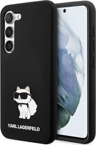 Karl Lagerfeld Etui Karl Lagerfeld KLHCS24MSNCHBCK Samsung Galaxy S24+ Plus hardcase Silicone Choupette czarny/black 10