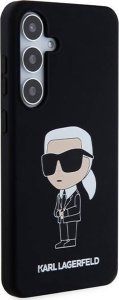 Karl Lagerfeld Etui Karl Lagerfeld KLHCS24MSNIKBCK Samsung Galaxy S24+ Plus hardcase Silicone Ikonik czarny/black 16
