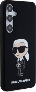 Karl Lagerfeld Etui Karl Lagerfeld KLHCS24MSNIKBCK Samsung Galaxy S24+ Plus hardcase Silicone Ikonik czarny/black 4