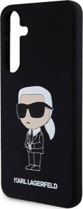 Karl Lagerfeld Etui Karl Lagerfeld KLHCS24MSNIKBCK Samsung Galaxy S24+ Plus hardcase Silicone Ikonik czarny/black 6
