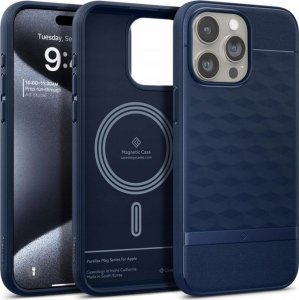 Spigen Spigen Caseology Parallax MAG iPhone 15 Pro 6.1" Magsafe Granatowy/Midnight Blue ACS06750 1