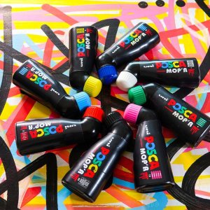 Posca POSCA Marker UNI  MOP´R PCM-22 schwarz 5