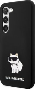 Karl Lagerfeld Karl Lagerfeld KLHCS24SSNCHBCK S24 S921 hardcase czarny/black Silicone Choupette NoSize 2