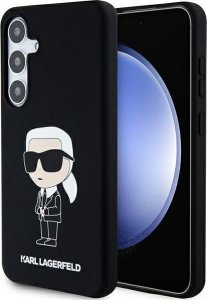 Karl Lagerfeld Karl Lagerfeld KLHCS24SSNIKBCK S24 S921 hardcase czarny/black Silicone Ikonik NoSize 1