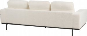 Beliani Sofa 3-osobowa boucle biała SOVIK 6