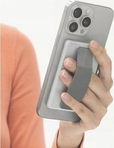 Uniq UNIQ Heldro ID magnetyczny portfel z podpórką i opaską szary/chalk grey 3