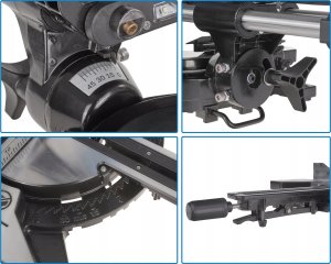 Ukośnica Geko Piła ukośnica z posuwem 1700W 210mm (1) 15