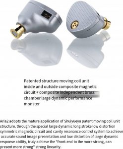 Słuchawki Moondrop Moondrop Aria 2 - Dynamiczne IEM Hi-Fi 10