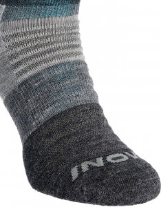 Inov-8 Skarpety merino Inov-8 Merino Low Sock - grey melange XL 4