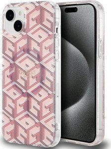 Guess GUESS GUHMP15MHGCUSTGP IPHONE 15 PLUS / 14 PLUS 6.7" RÓŻOWY/PINK HARDCASE IML GCUBE MAGSAFE standard 1