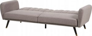 Beliani Sofa rozkładana jasnobrązowa VIMMERBY 5