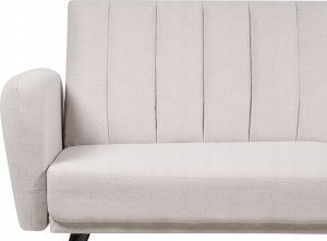 Beliani Sofa rozkładana beżowa VIMMERBY 7