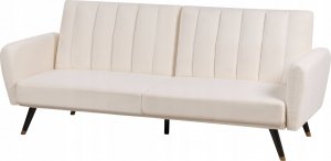 Beliani Sofa rozkładana jasnobeżowa VIMMERBY 4