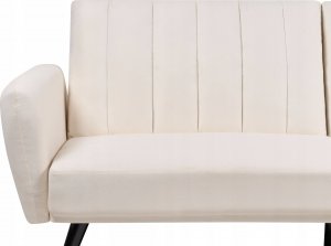 Beliani Sofa rozkładana jasnobeżowa VIMMERBY 7