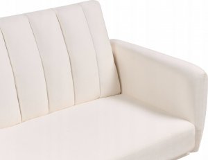 Beliani Sofa rozkładana jasnobeżowa VIMMERBY 9