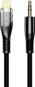 Kabel USB Jellico Lightning - mini Jack 3.5 mm 1.2 m Czarny 2