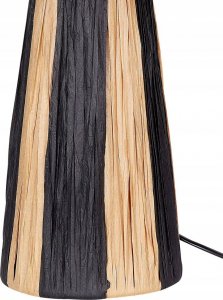 Lampa stołowa Beliani Lampa stołowa z czarnym WELMEL 13