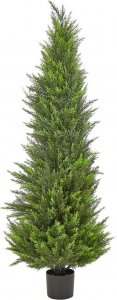 Beliani Sztuczna roślina doniczkowa 153 cm CEDAR TREE Lumarko! 1