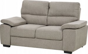 Beliani Sofa 2-osobowa jasnobrązowa VOGAR 4