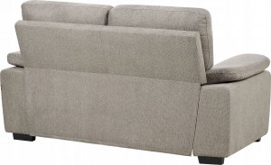Beliani Sofa 2-osobowa jasnobrązowa VOGAR 5
