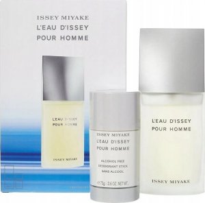 Issey Miyake L'Eau d'Issey Pour Homme zestaw EDT spray 75ml + dezodorant sztyft 75g 2