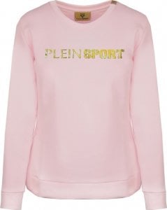 Plein Sport Bluza marki Plein Sport model DFPSG70 kolor Różowy. Odzież damska. Sezon: Cały rok XS EU 1