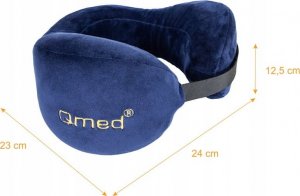 QMED Profilowana poduszka podróżna TRAVELING niebieska 7