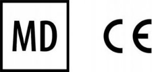 QMED Profilowana poduszka podróżna TRAVELING niebieska 8