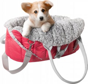 Torba DOGGY R1 TORBA SEA SHELL MALINOWY 3