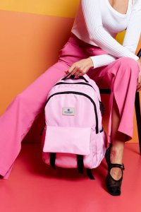 Peterson Duży plecak damski wykonany z poliestru - Peterson NoSize 12