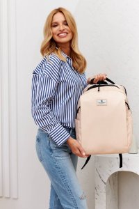 Plecak Peterson Duży, pojemny plecak damski z miejscem na laptopa - Peterson NoSize 12
