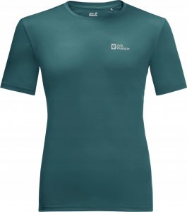 Jack Wolfskin Jack Wolfskin Tech Tee M 1807072-4299 Zielone L 1