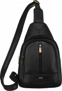 Peterson Skórzany plecak męski na jedno ramię - Peterson NoSize 2