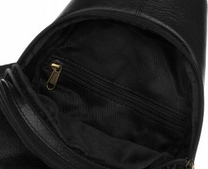 Peterson Skórzany plecak męski na jedno ramię - Peterson NoSize 5