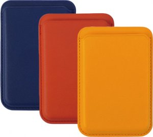 4smarts 4smarts Portfel Magnetic Case RFID na karty kredytowe Magcase zestaw (blue/red/yellow) 541048 1