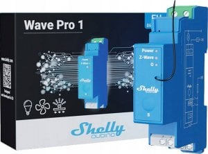 Shelly 1-kanałowy przekaźnik na szynę DIN Shelly Qubino Pro 1 1