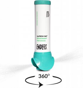 Kaps Endees Upfresh 360 Deodorant for shoe 100 ML 158-1004-100 Bezbarwne One size 2