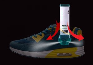 Kaps Endees Upfresh 360 Deodorant for shoe 100 ML 158-1004-100 Bezbarwne One size 7