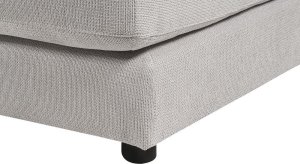 Beliani Narożnik 3-osobowy lewostronny jasnoszary LOFOTEN 9