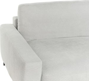 Beliani Narożnik prawostronny jasnoszary MALOY 5