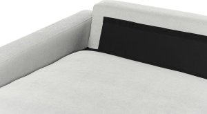 Beliani Narożnik prawostronny jasnoszary MALOY 6