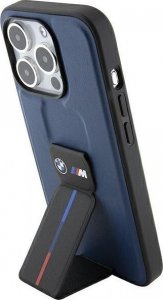 BMW BMW BMHCP15LGSPBIV iPhone 15 Pro 6.1" granatowy/navy hardcase M Grip Stand Bicolor NoSize 1