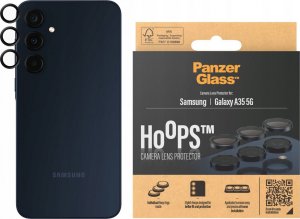 PanzerGlass PanzerGlass Hoops Camera Sam A35 5G A356 czarny/black 1226 camera lens protector hoop optic rings 1