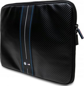 Etui BMW BMW Sleeve BMCS14COMSCAKL 14" czarny/black Carbon Blue Stripes 3