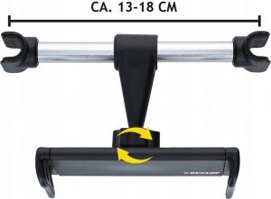 Dunlop Dunlop - Uchwyt samochodowy na zagłówek na smartfon / tablet 12-21 cm 3
