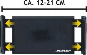 Dunlop Dunlop - Uchwyt samochodowy na zagłówek na smartfon / tablet 12-21 cm 4