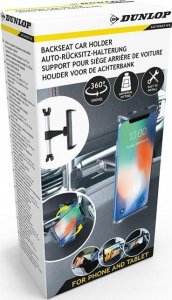 Dunlop Dunlop - Uchwyt samochodowy na zagłówek na smartfon / tablet 12-21 cm 5